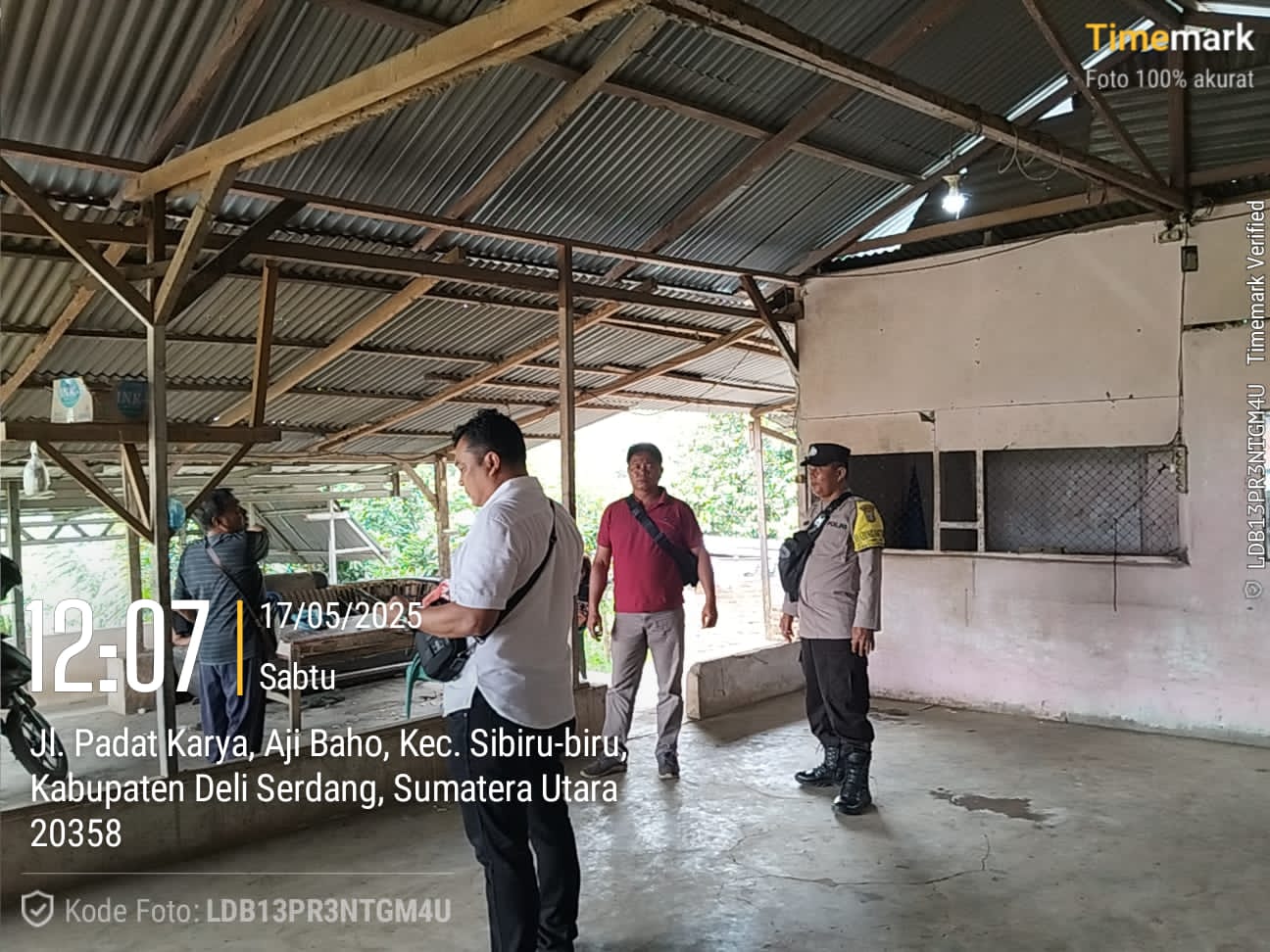 Sempat Viral, Polsek Birubiru Gercep Cek Lokasi Dugaan Perjudian  