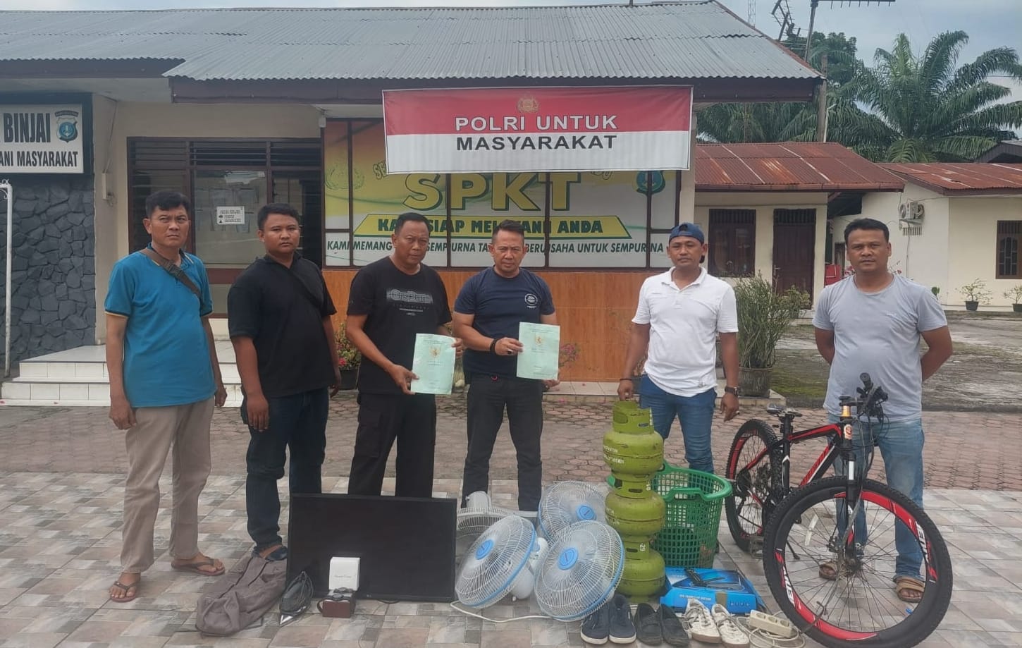 Polres Binjai Berhasil Tangkap Pelaku Spesialis Pembobol Rumah Kosong