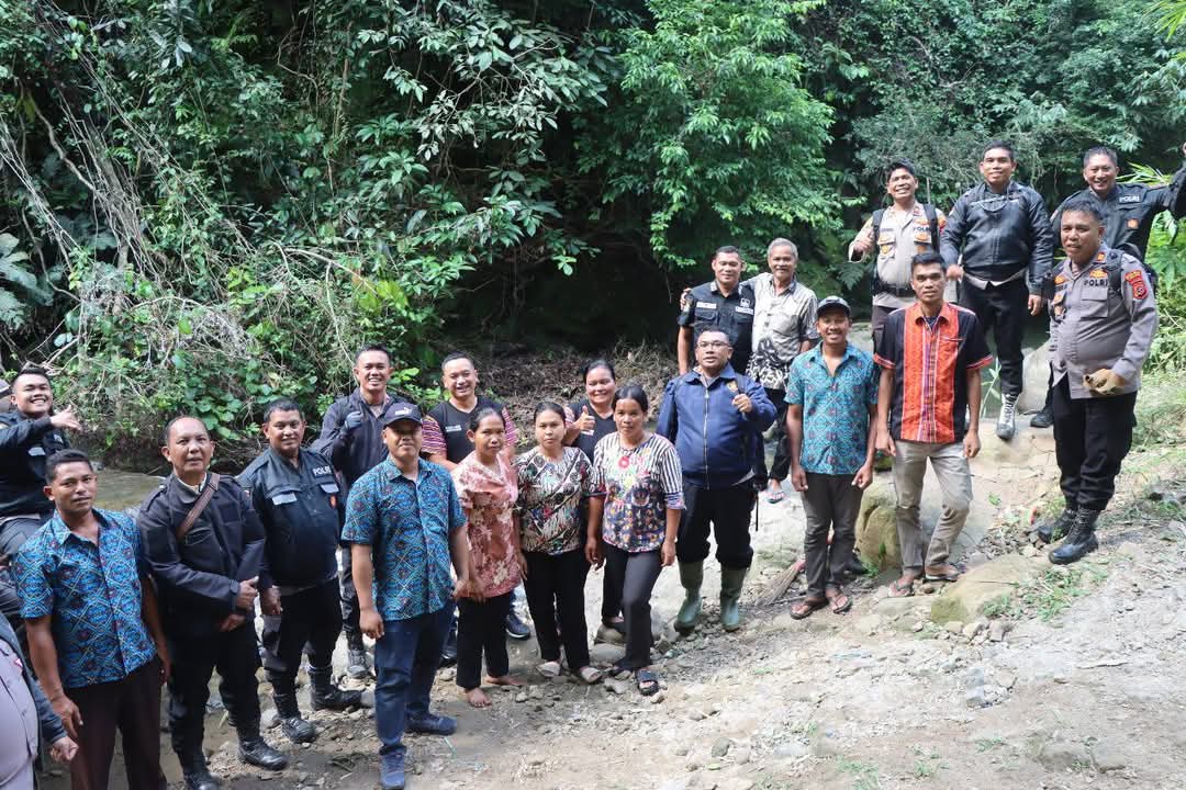 Kapolres Tanah Karo Patroli R2 Ke Wilayah Polsek Kutabuluh, Sapa Warga & Tinjau Objek Vital