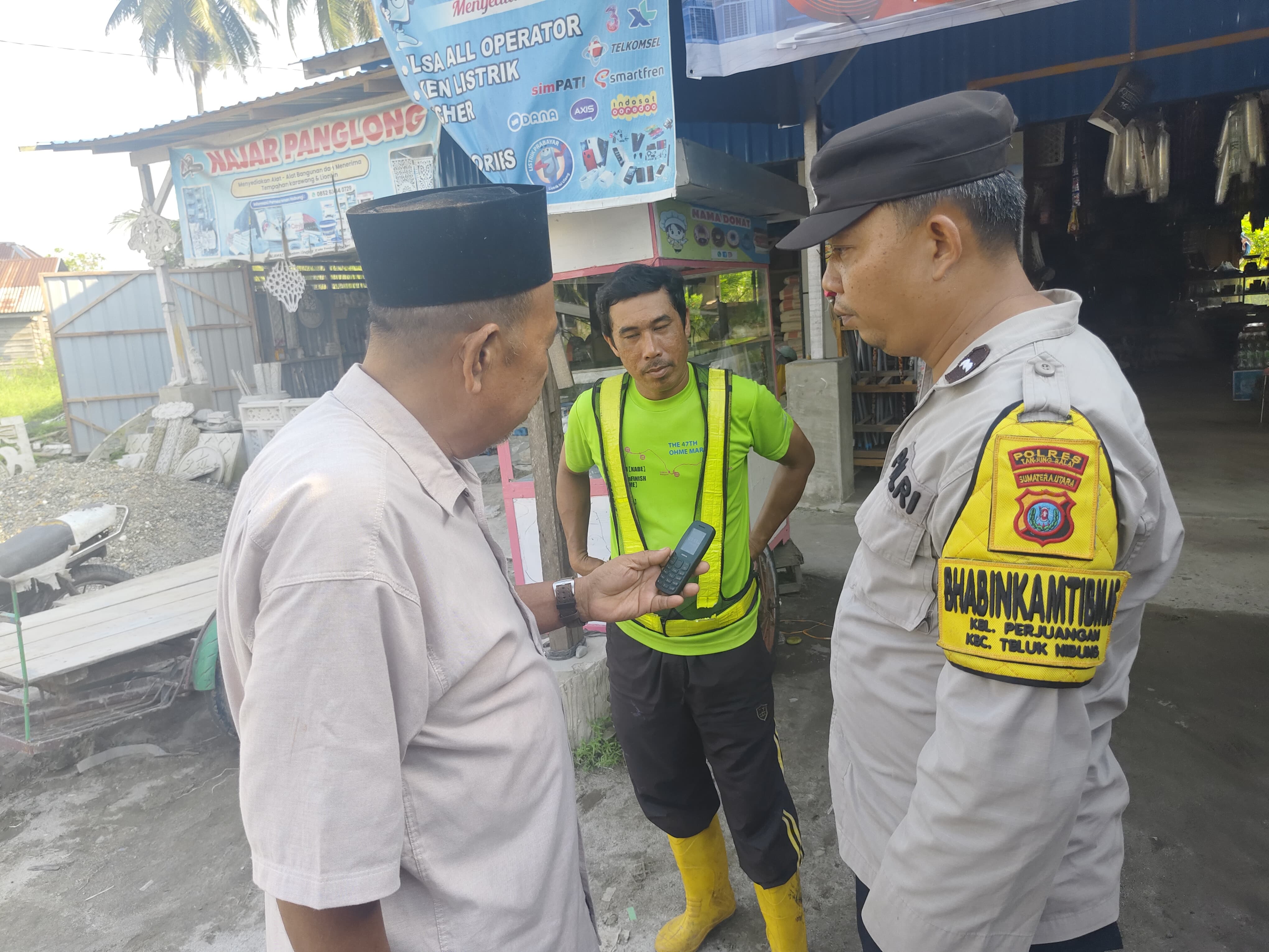 Polsek Teluk Nibung Gelar Cooling System, Imbau Warga Tidak Sebarkan Berita Hoax di Medsos