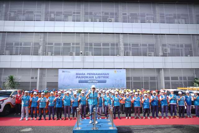 Manajemen bersama Tim Siaga PLN UID Sumatera Utara siap menjaga kelistrikan selama masa Siaga idul Adha 5 - 7 Juni 2025.