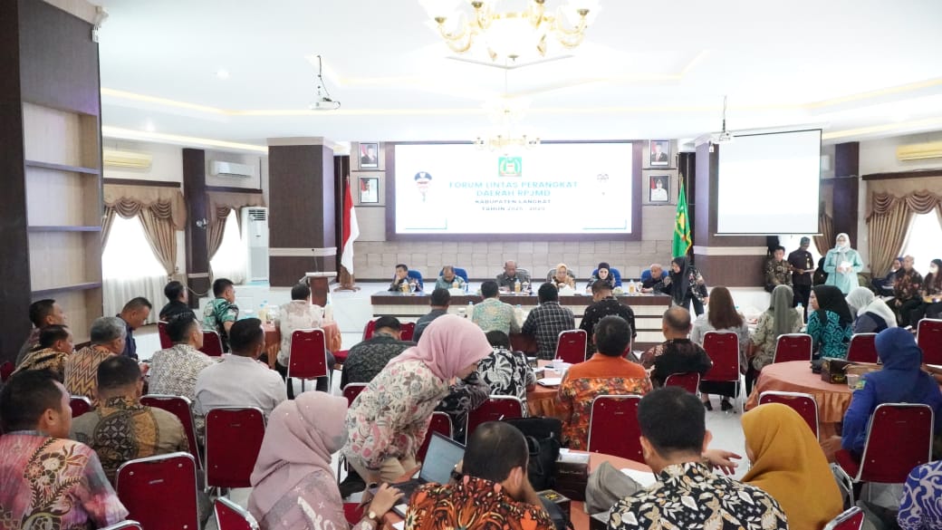 Bupati Langkat Buka Forum Lintas Perangkat Daerah, Kukuhkan Komitmen Pembangunan 2025-2029