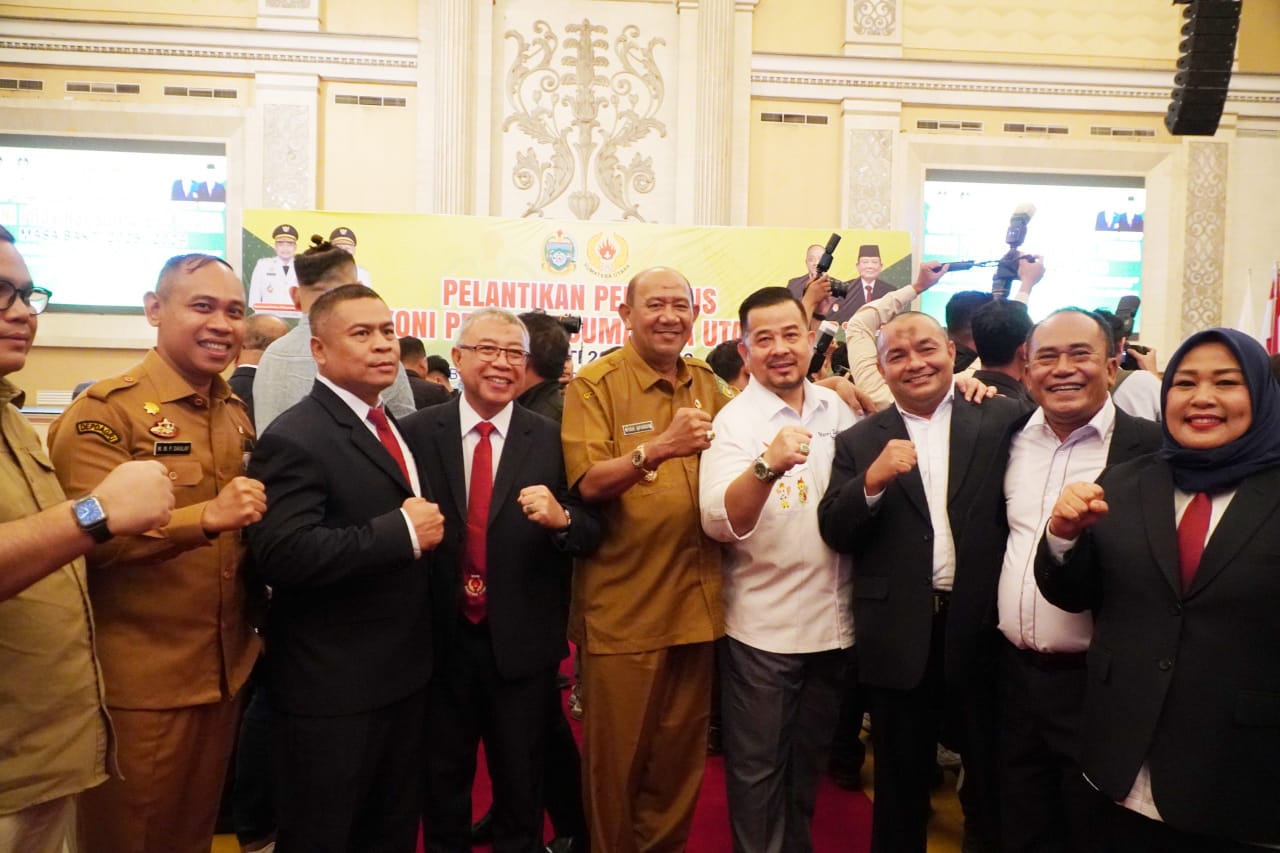 Bupati Langkat Dukung Penuh Kepengurusan Baru KONI Sumut