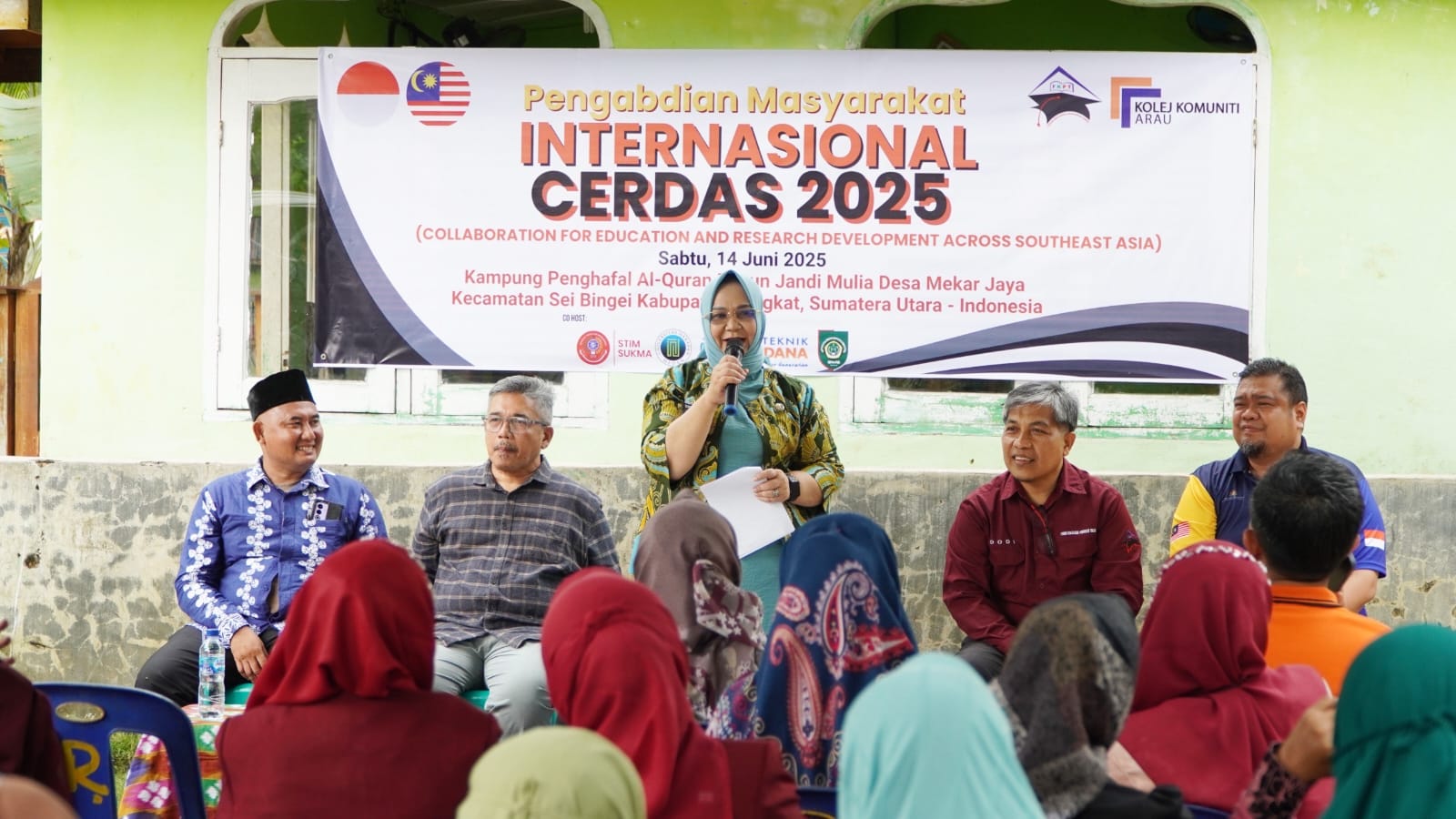 Syah Afandin Dukung Pengabdian Internasional Cerdas 2025, Pererat Kolaborasi Langkat–Malaysia