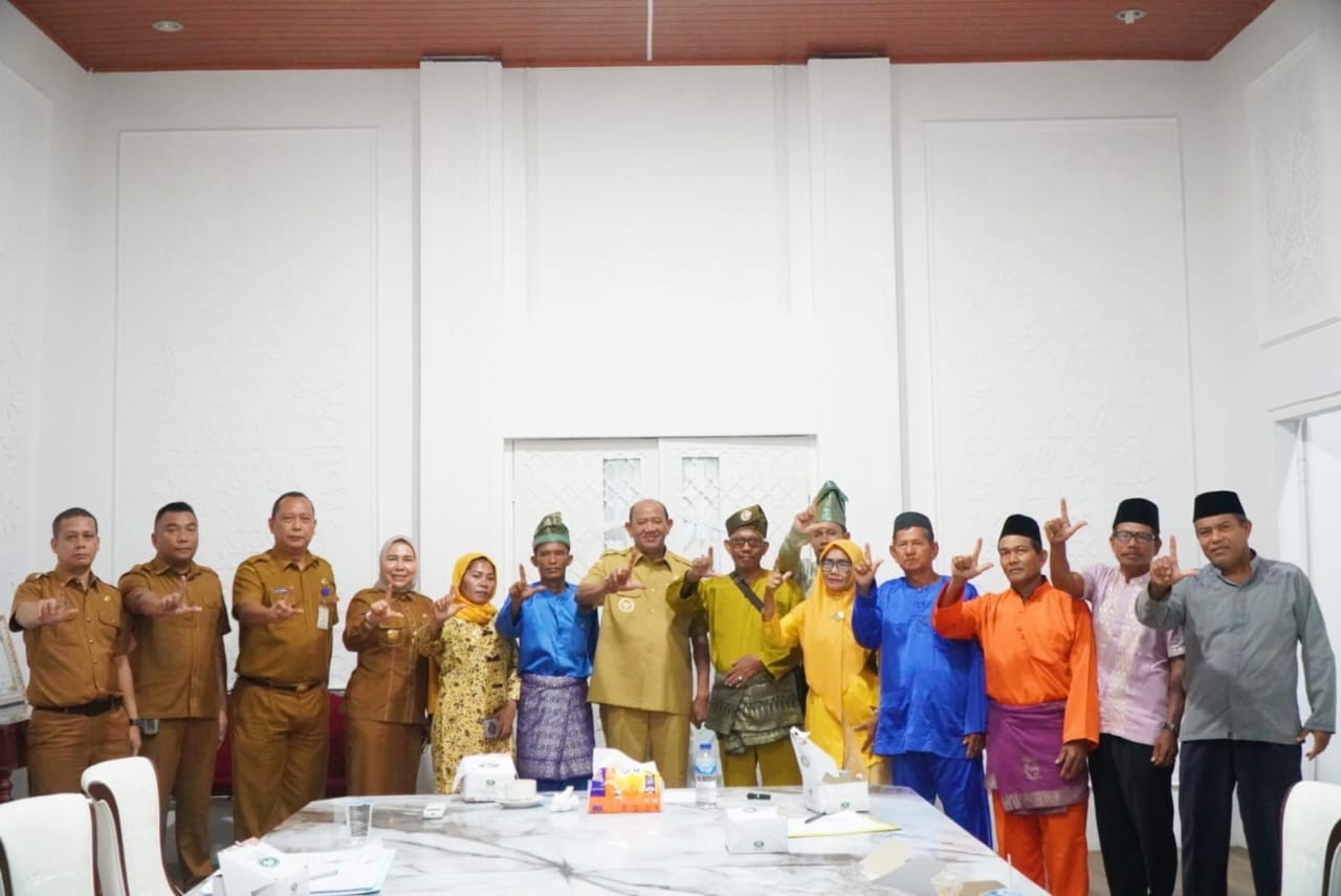 Bupati Langkat Syah Afandin Dukung Perjuangan Masyarakat Adat Pertumbukan Bingai
