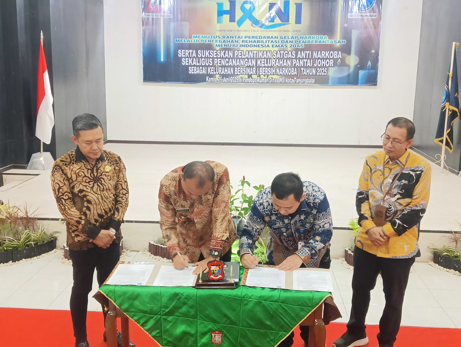 HANI 2025, Polres Tanjung Balai Tegaskan Narkoba Musuh Bersama