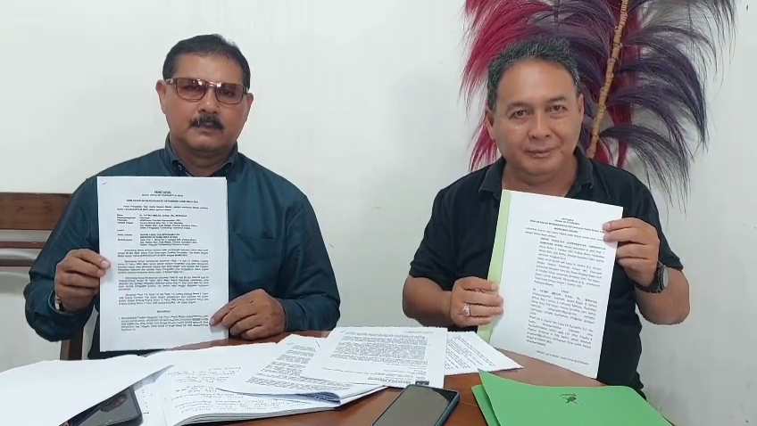 Kuasa Hukum Dr Fatwa Imelda SKep N M Biomed dari Law Office Prasetio & Partner, Salman Sirait SH dan Edi Suprasetio SH