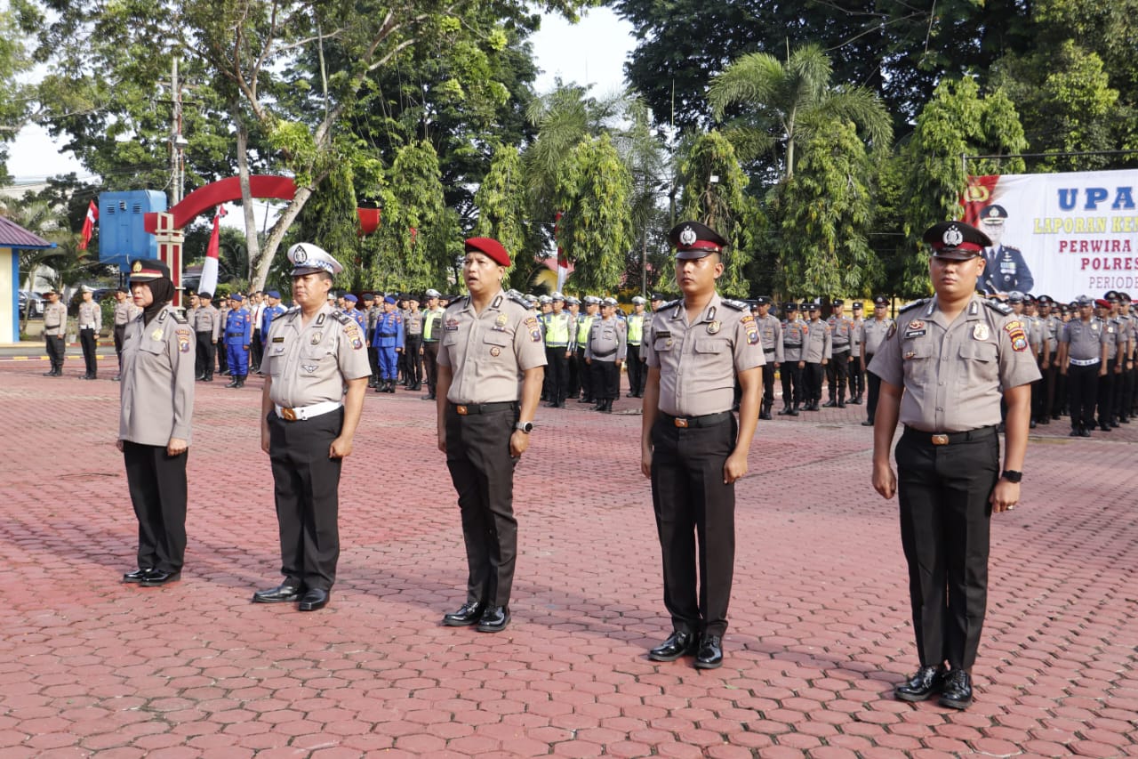 69 Personel Polres Langkat Naik Pangkat, Kapolres: Jadikan Motivasi Untuk Terus Mengabdi