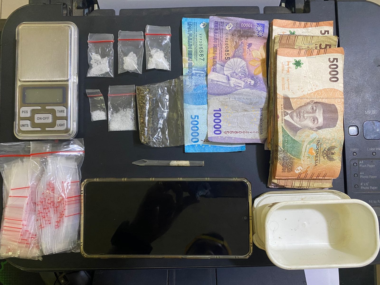 Simpan Narkoba Di Asbes Kamar Mandi, Pelaku Diamankan Ke Polres Binjai