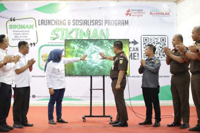 Peluncuran SIKIMAN di Madina.