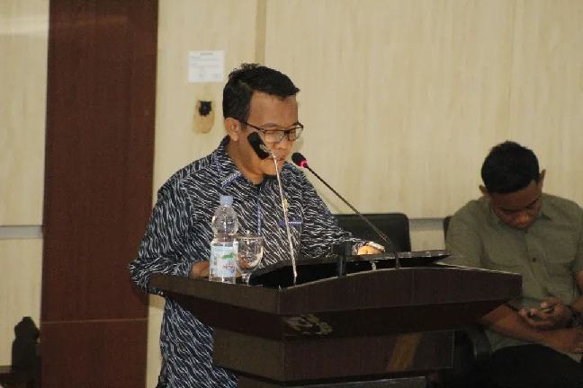 Juru bicara Fraksi PKS DPRD Kota Medan Datuk Iskandar Muda, A.Md