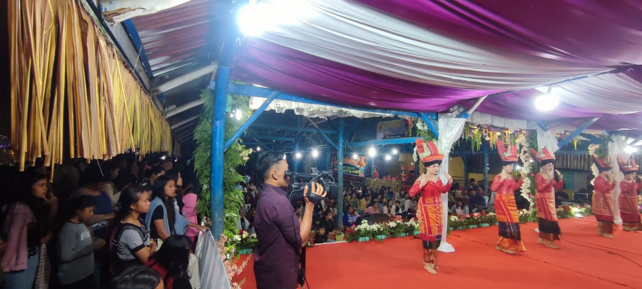 Polsek Munte Laksanakan Pengamanan Pesta Kerja Tahun di Desa Sarimunte