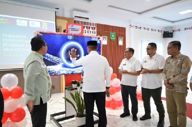 Launching SIMAPADE versi 2 di Pemkab Madina.