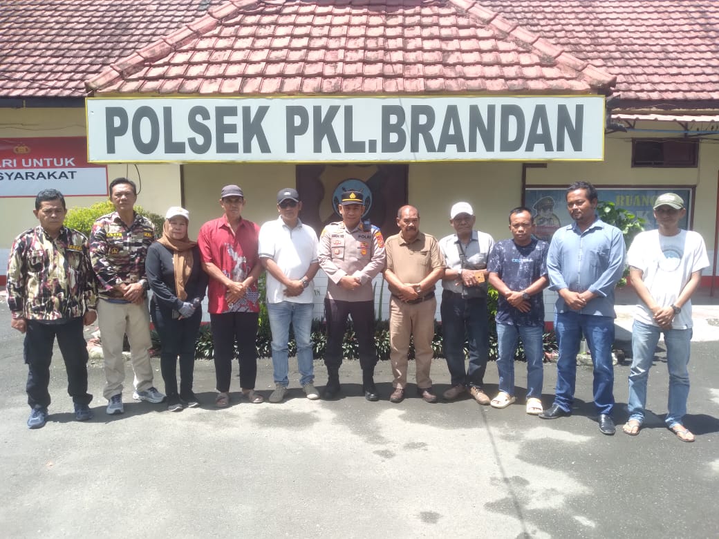 Kapolsek Pangkalan Brandan Undang 4 Ketua Organisasi Untuk Menciptakan Suasana Aman