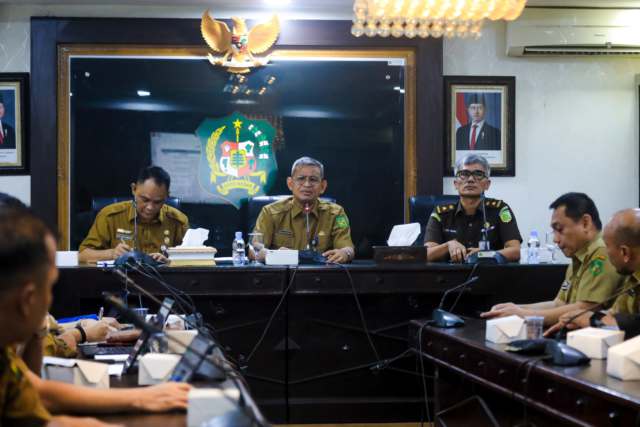 Rapat rencana pembentukan BNN di Kota Medan.