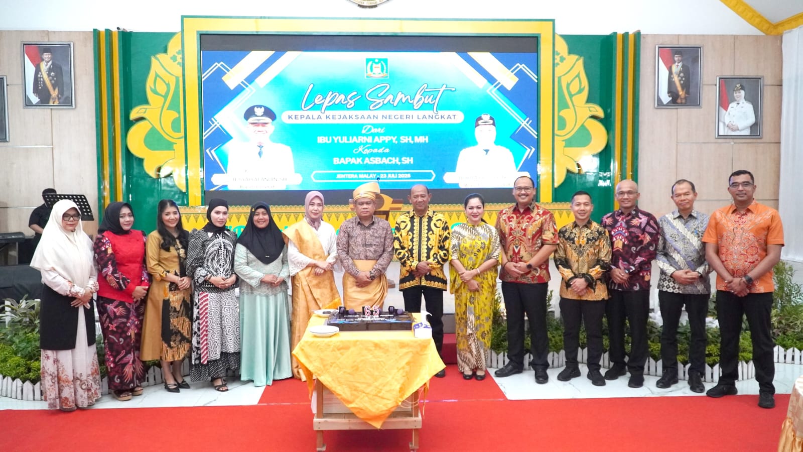 Syah Afandin Sambut Hangat Kajari Baru, Apresiasi Kinerja Kejaksaan Negeri Langkat