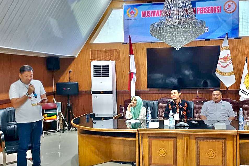 Terpilih Aklamasi, Daniel Roponda Ingin Buktikan Atlet Sepatu Roda Deliserdang Berprestasi