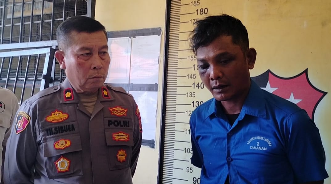 Polsek Labuhan Ringkus Pelaku Pencurian Modus Pecah Kaca Mobil