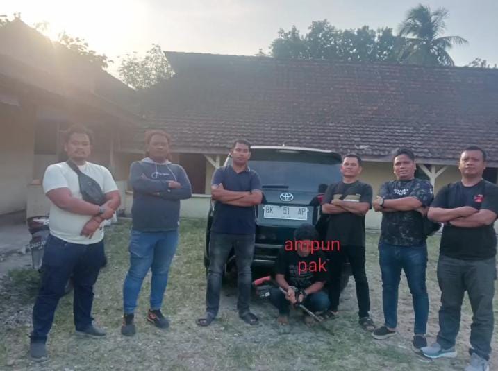 Terekam CCTV, Pelaku Pencurian Berhasil Diringkus Polsek Pangkalan Brandan