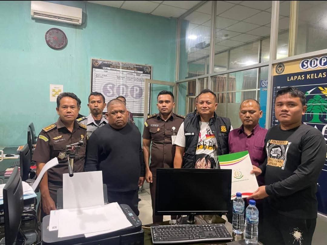 Kejari Binjai Eksekusi Ketua Ormas ST Kasus Penguasaan Lahan PTPN 2