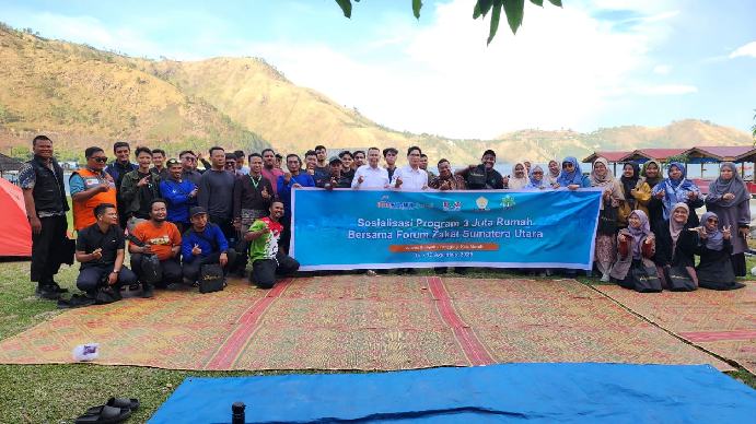 Bank Sumut gandeng Forum Zakat (FoZ) Sumatera Utara lakukan sosialisasi peluang bagi amil, dai, dan guru mengaji untuk mengakses fasilitas KPR Sejahtera Syariah Tapak FLPP.