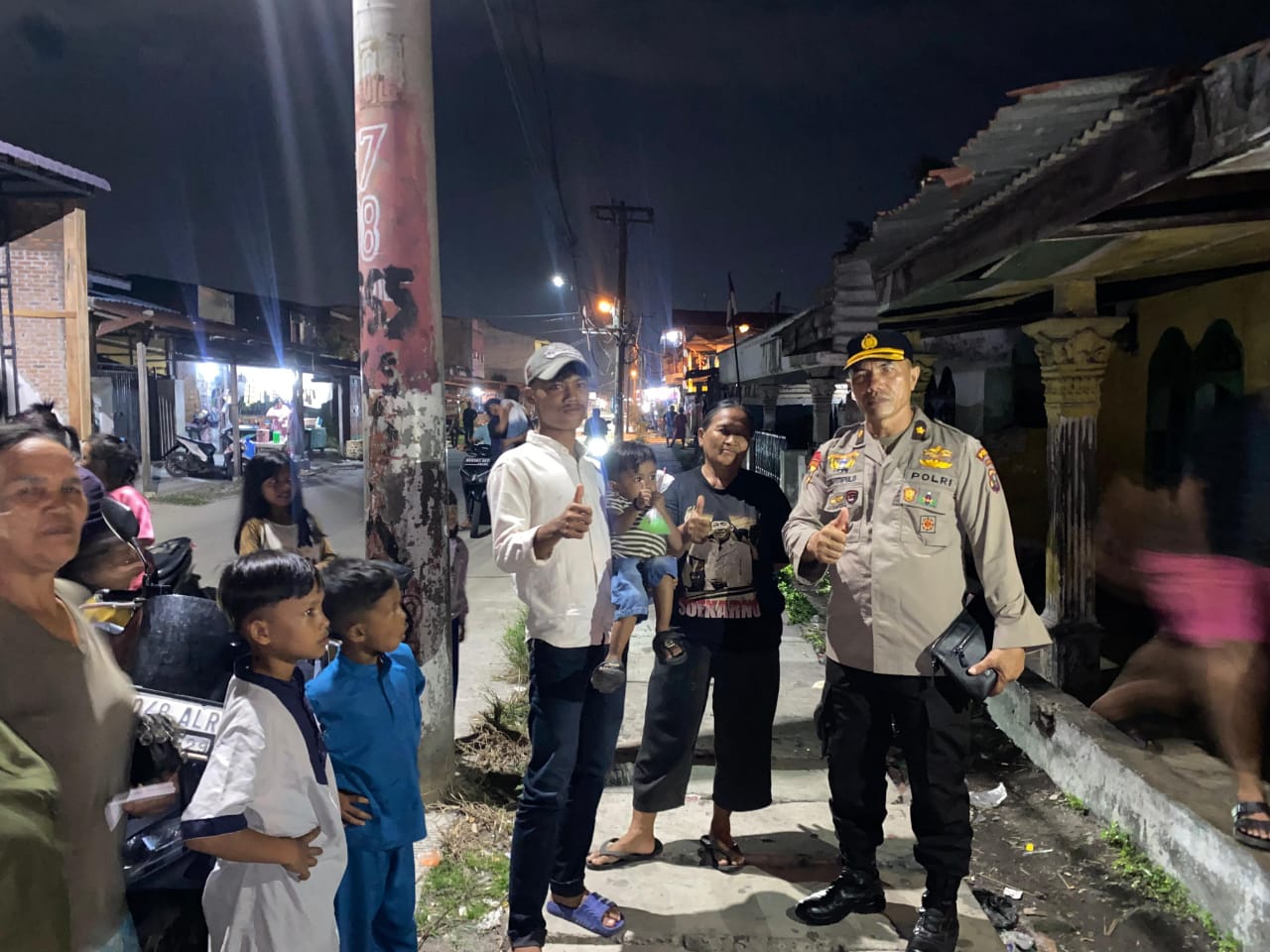 Polres Pelabuhan Belawan Laksanakan Patroli di Lokasi Rawan Tawuran