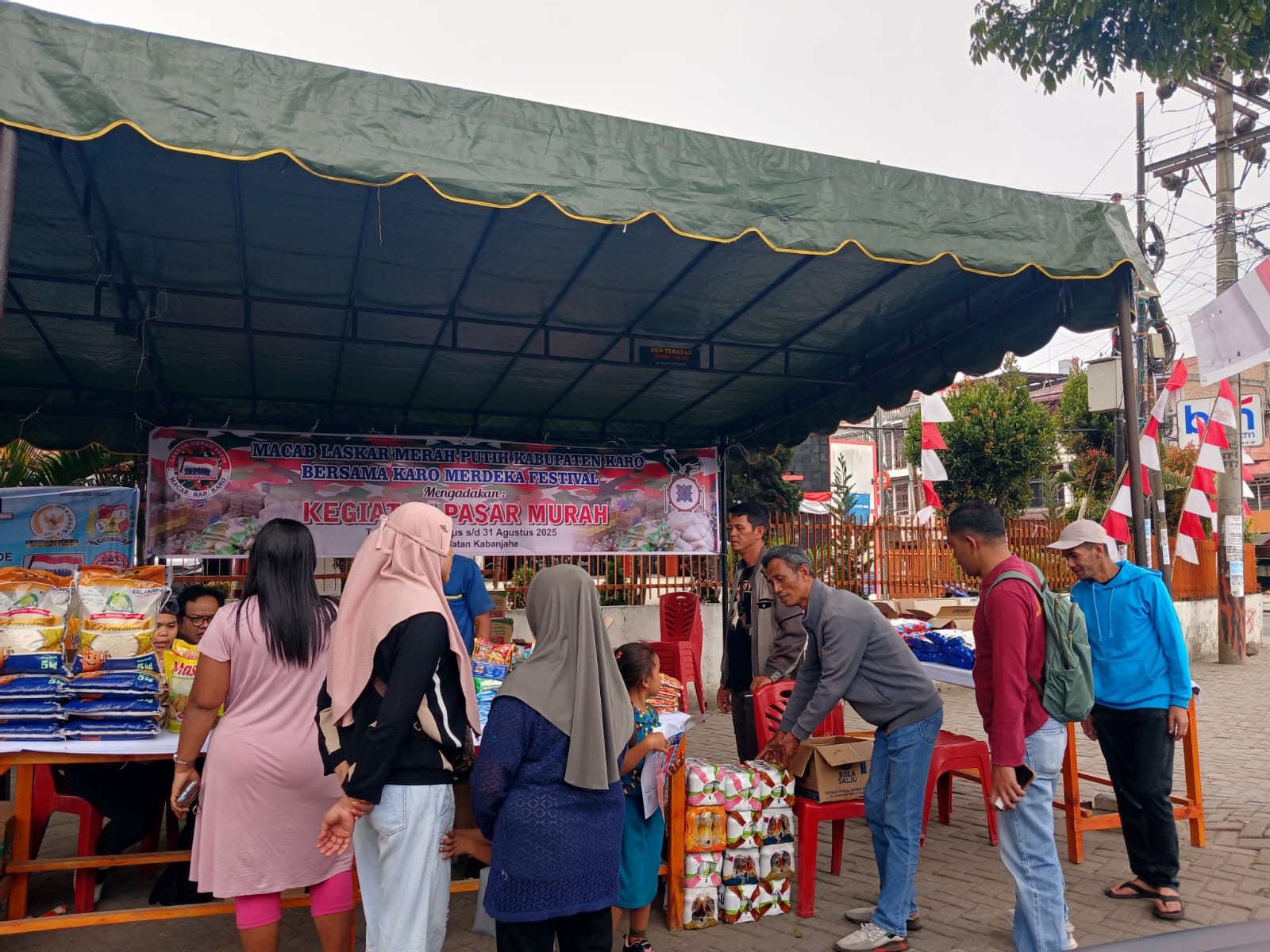 Hadiri Karo Merdeka Festival! Memperebutkan Piala Bupati Karo, LMP & Badikanita Serta Pasar Murah dan UMKM