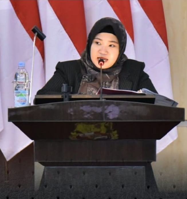 Ketua Fraksi Gerindra DPRD Medan, Tia Ayu Anggraini S Kom MH.