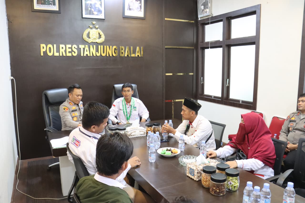 Amankan Aksi Unras, Kapolres Tanjungbalai Terima Audiensi PD KAMMI Tanjungbalai