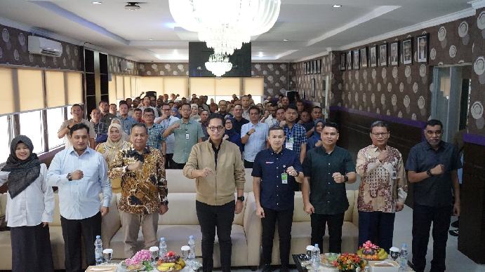 Bimbingan Teknis (Bimtek) Penilai Pajak Bumi dan Bangunan Perdesaan dan Perkotaan (PBB P2) pada 1 hingga 8 September 2025 di Gedung Balai Diklat Keuangan Medan, Jalan Eka Warni, Kecamatan Medan Johor.