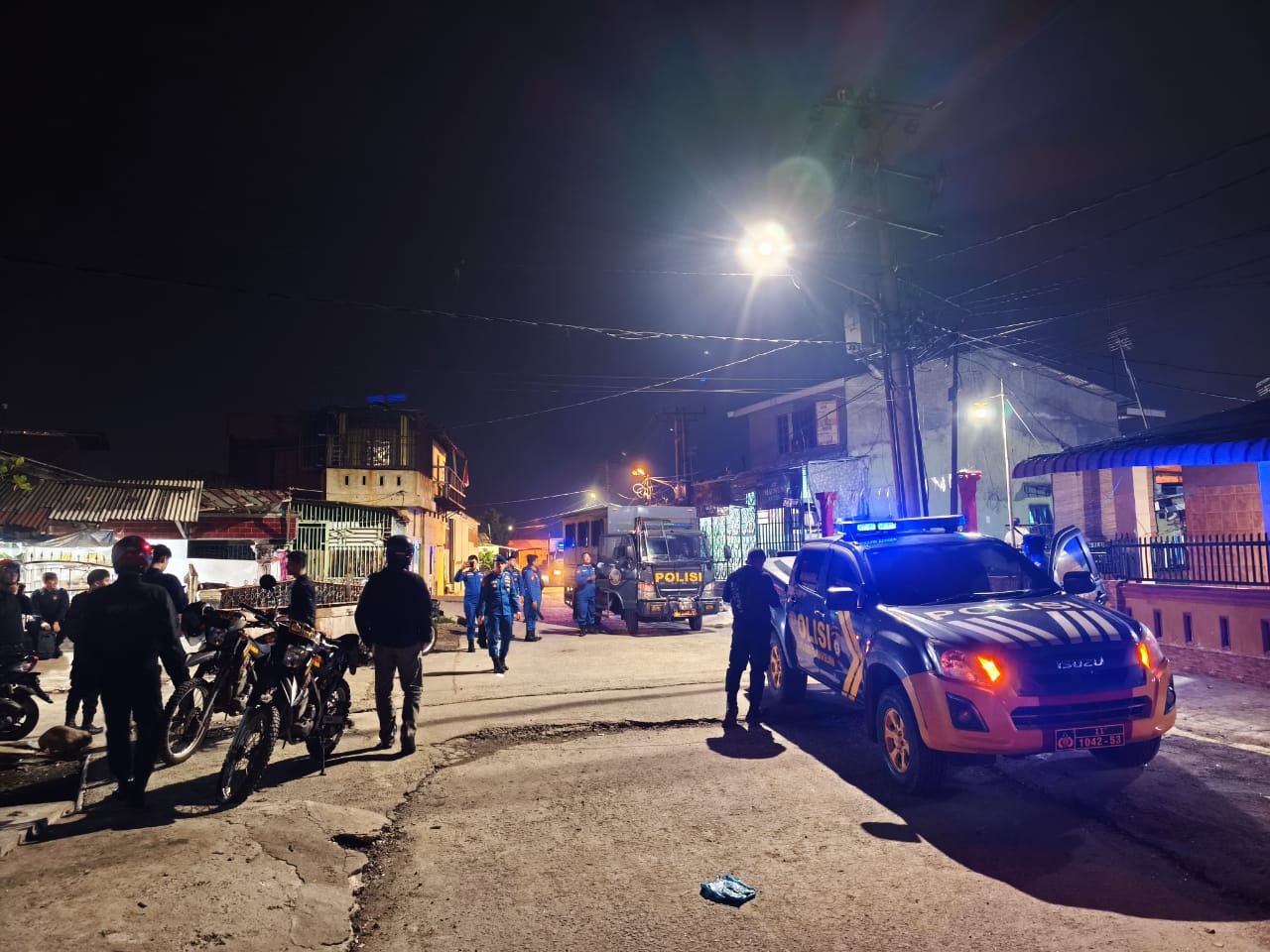 Polres Pelabuhan Belawan dan Ditpolair Polda Sumut Gelar Patroli Gabungan
