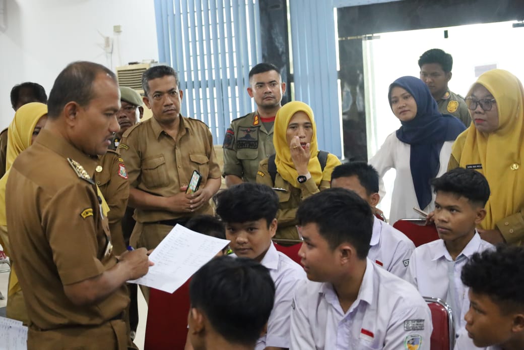 17 Pelajar Terjaring Operasi Kasih Sayang, Walikota Tanjungbalai Tegaskan Pentingnya Peran Orangtua dan Pihak Sekolah
