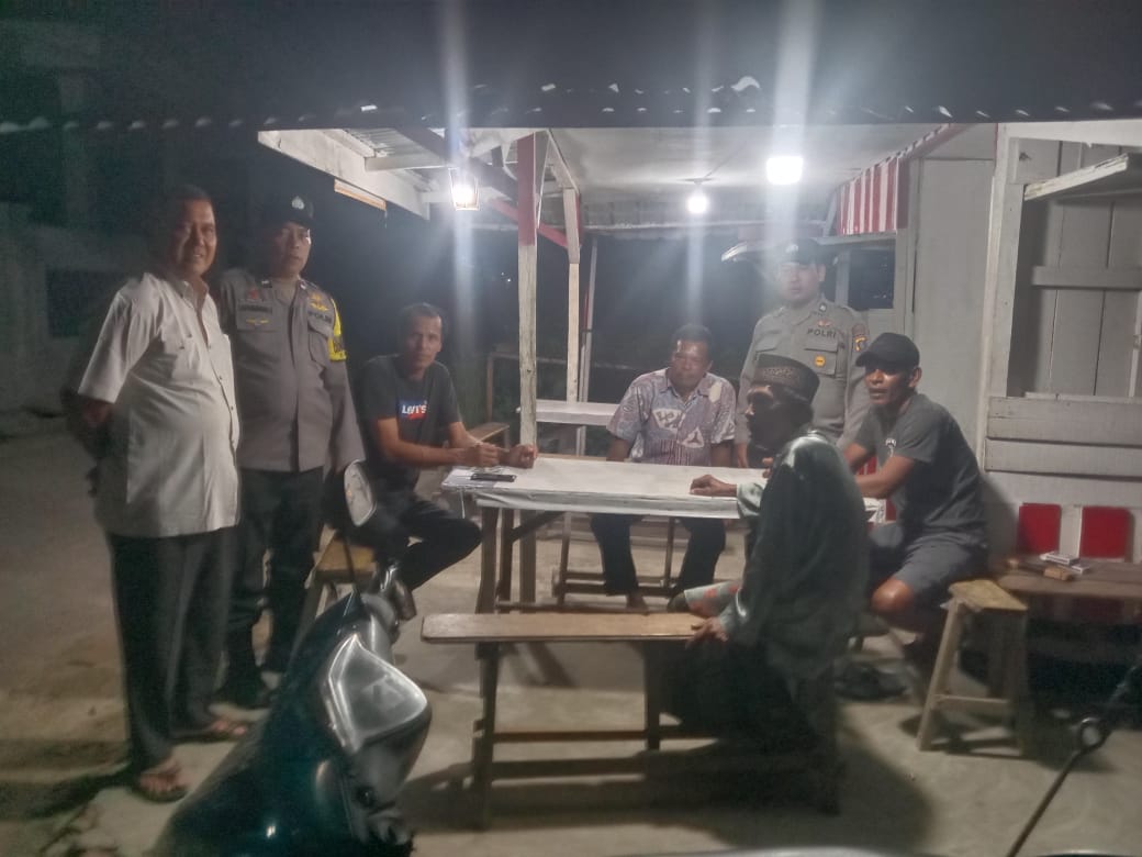 Kapolres Ajak Warga Untuk Aktifkan Siskamling