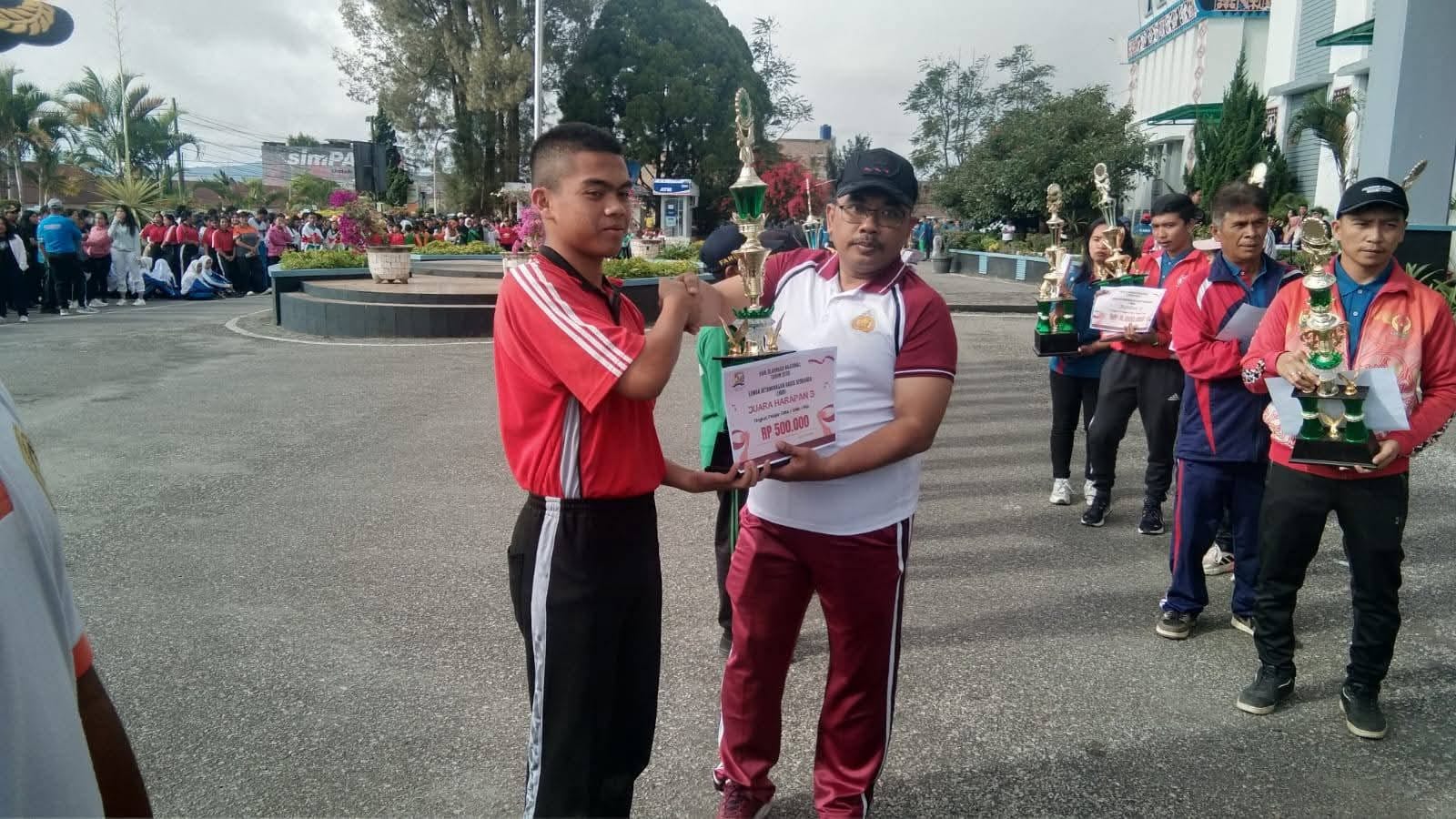 Upacara Haornas Ke- 42 Kab. Karo, Kapolres : Olahraga Satukan Kita, Jaga Kebersamaan Lewat Semangat Sportif