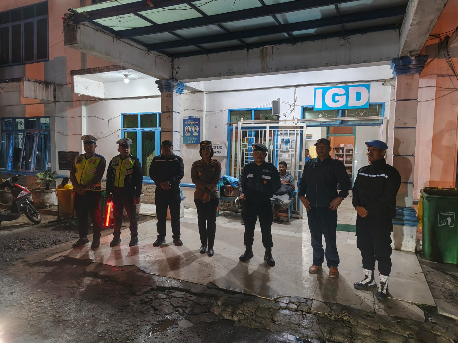 Polres Tanah Karo Siaga, Patroli Malam Antisipasi Kerawanan Kamtibmas