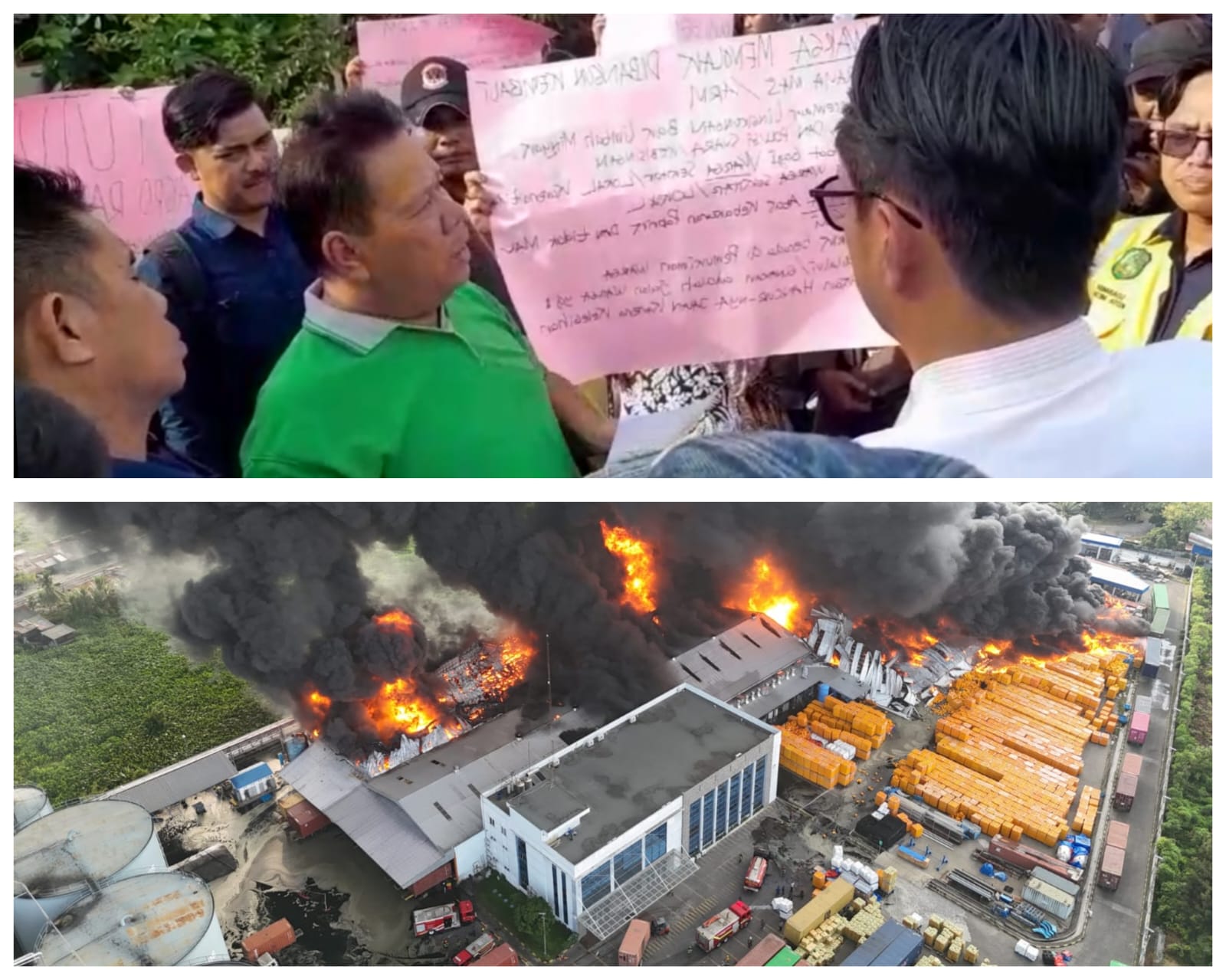 Warga Kelurahan Seimati Minta Walikota Medan Tutup PT Agro Raya Mas