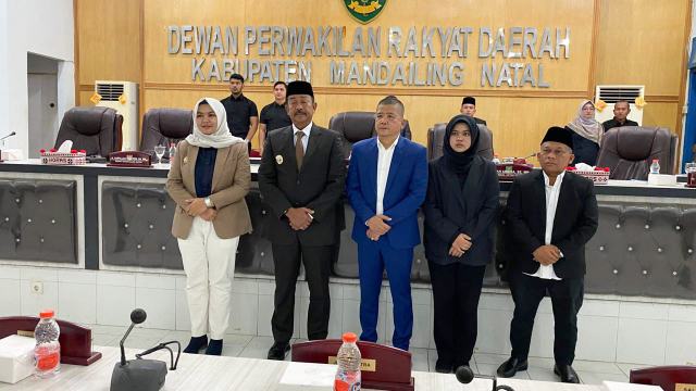 Perubahan APBD Madina TA 2025 disahkan.