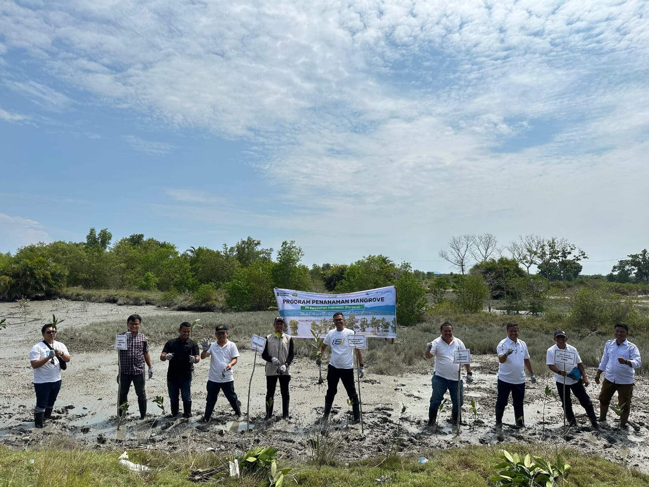 Pelindo Regional 1 Gelar Pelatihan Pembibitan dan Penanaman Mangrove di Batu Bara