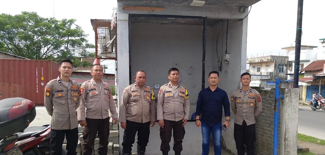 Polres Pelabuhan Belawan Siaga di Posko Terpadu Antisipasi Tawuran Warga di Belawan