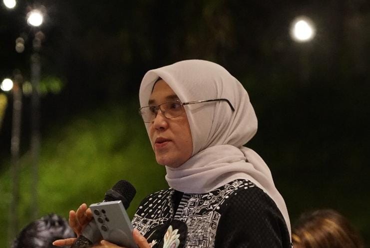 Direktur Keuangan & TI Bank Sumut, Arieta Aryanti