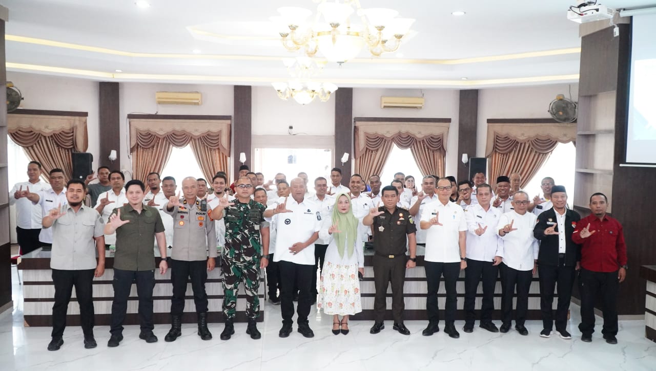 Syah Afandin Pimpin Rapat Forkopimda Bahas Isu Strategis dan Kewaspadaan Dini