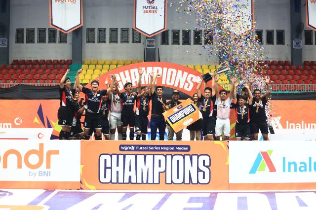 Wondr Futsal Series 2025 Regional Medan with INALUM.