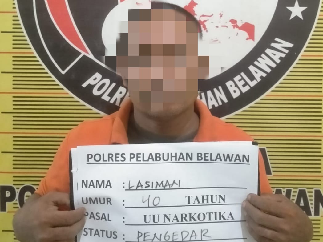 Dikibusi Warga Pengedar Siputih di Pasar 4 Marelan Dijemput Polisi