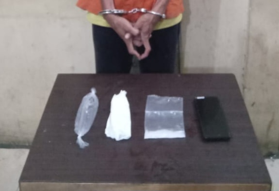 Satresnarkoba Polres Langkat Amankan Pria Pengedar 7,58 Gram Sabu