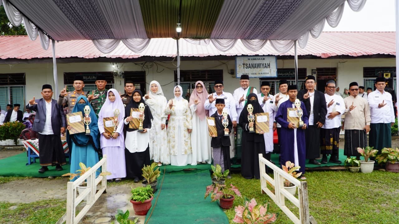 Bupati Langkat H Syah Afandin SH Ajak Santri Langkat Kawal Indonesia Menuju Peradaban Dunia