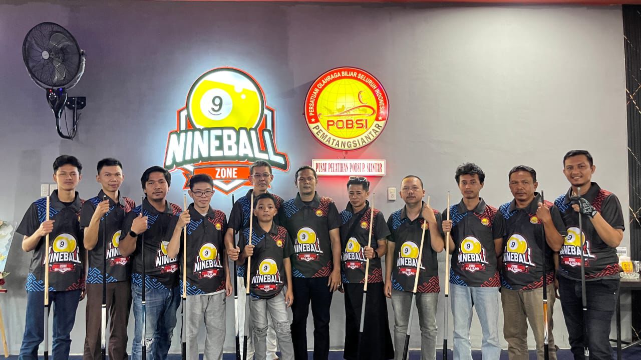Nineball Zone Club Hadir di Siantar, Punya Tekad Jadikan Atlet Kanca Nasional