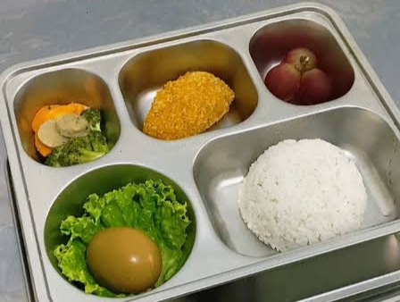 Lauk Telur menu MBG. Foto/istimewa