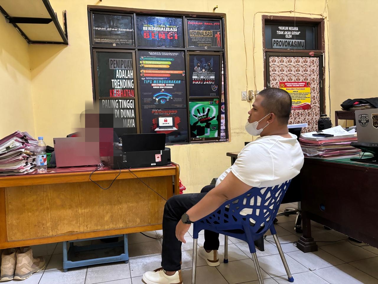 Ciber Polres Tanjungbalai Tindak Lanjuti Laporan UU ITE Terhadap Kacak Lonso