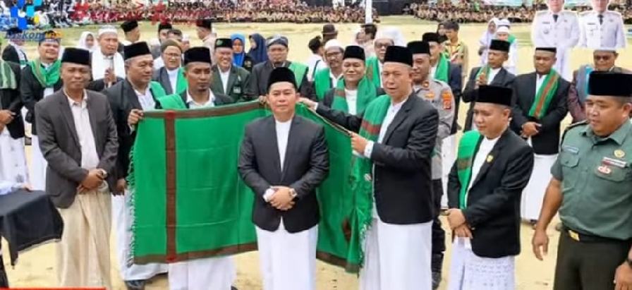 Bupati Padanglawas, Putra Mahkota Alam Hasibuan,SE dinobatkan sebagai sahabat santi oleh BSPPL Kabupaten Palas.