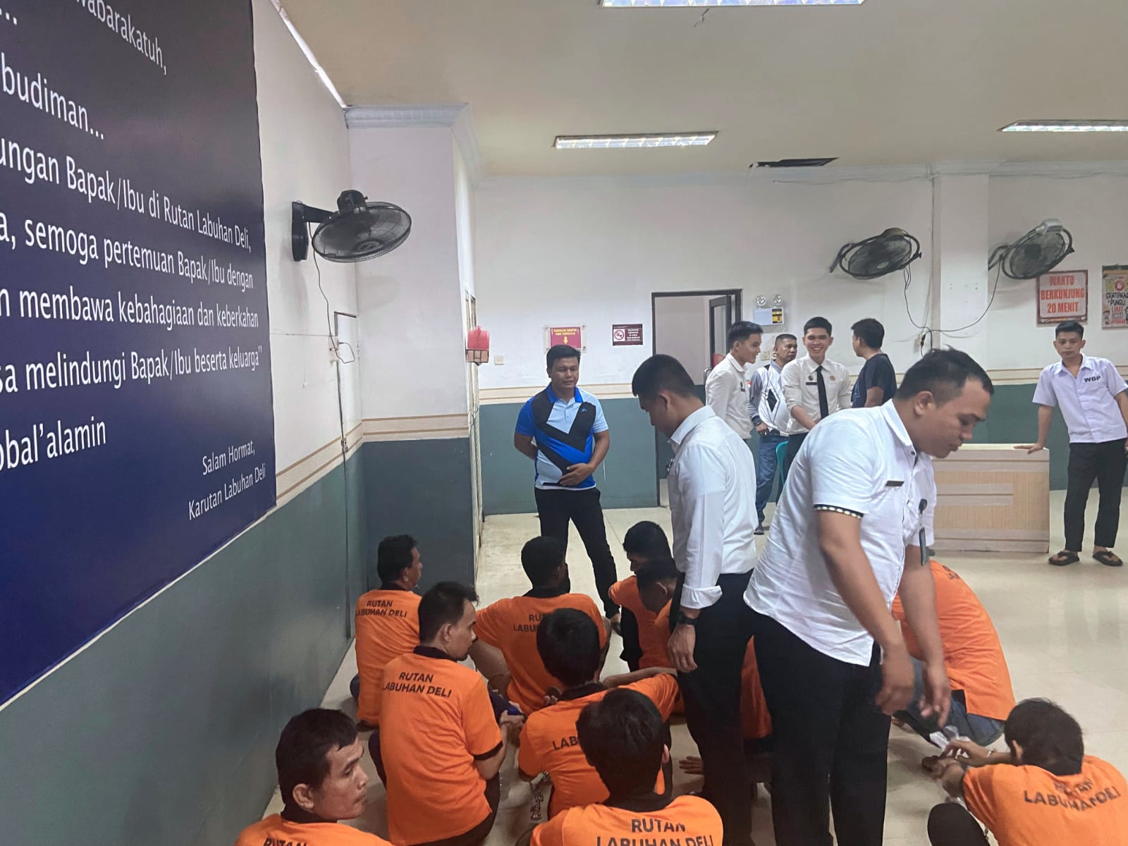 Kurangi Overload Hunian, Rutan Labuhan Deli Pindahkan 35 Warga Binaan